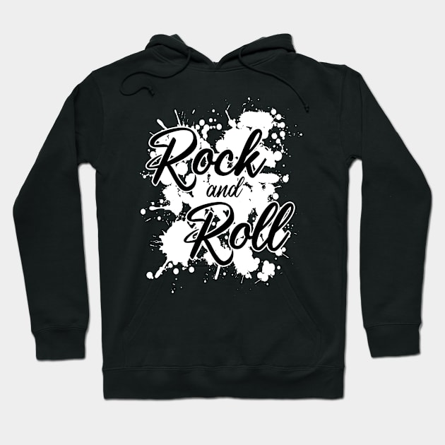 Rock and Roll Music Rockmusic Gift Idea Hoodie by Macphisto Shirts